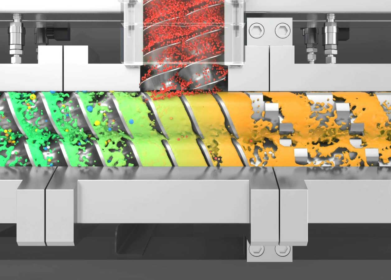 雙螺桿混合熔融2